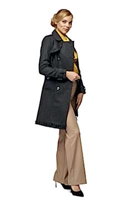 Фото товара Пальто 31760, темно-серый Фото товара Пальто 31760, темно-серый