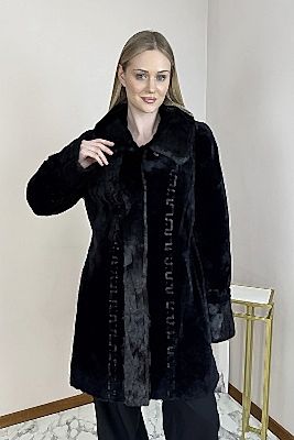 Фото товара Дубленка K66BO, черный