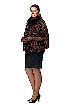 Фото товара Жилет каракуль 013/323 Мэри (норка), золото