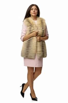 Фото товара Жилет лиса исландская (горизонт росшив), рыжий