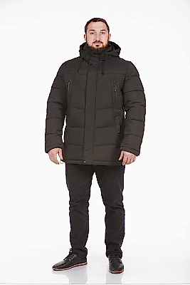 Фото товара Куртка мужская на синтепоне F907, черный