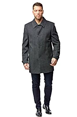 Фото товара Полупальто мужское 7920 Sellman, черно-серый Фото товара Полупальто мужское 7920 Sellman, черно-серый