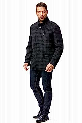 Фото товара Полупальто мужское 5004у Tizino, черный Фото товара Полупальто мужское 5004у Tizino, черный