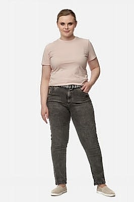 Фото товара Брюки 543 джинсы, Серый