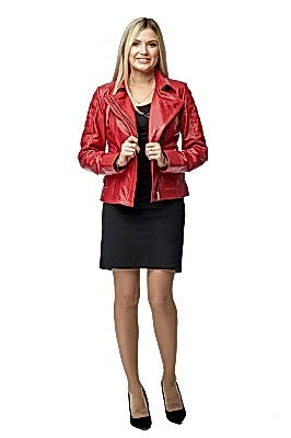 Фото товара Куртка кожа YB.3029, красный Фото товара Куртка кожа YB.3029, красный