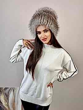 Фото товара Шапка SHWMBFT019.22 б/ф, серебро