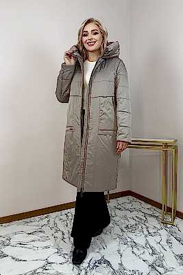 Фото товара Пуховик 802 зима, бежевый