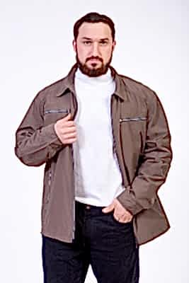 Фото товара Куртка JK 9213 ветровка муж, хаки