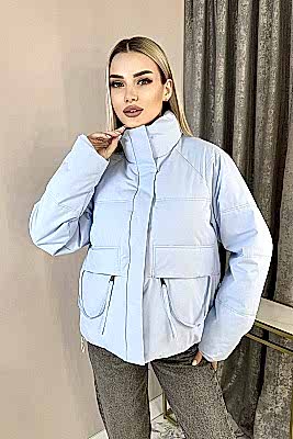 Фото товара Куртка 349 весна, голубой