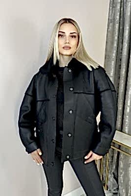 Фото товара Дубленка 1027.3339, черный