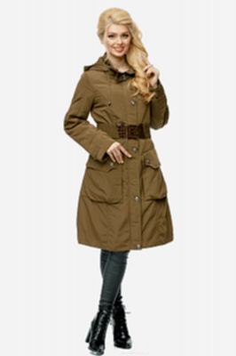 Фото товара Плащ-пальто 068-1, коричневый Фото товара Плащ-пальто 068-1, коричневый