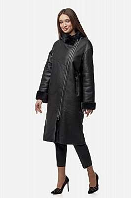 Фото товара Дубленка 1008. К-6045, черный